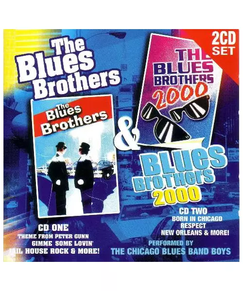 BLUES BROTHERS/ THE BLUES BROTHERS 2000 (2CD)