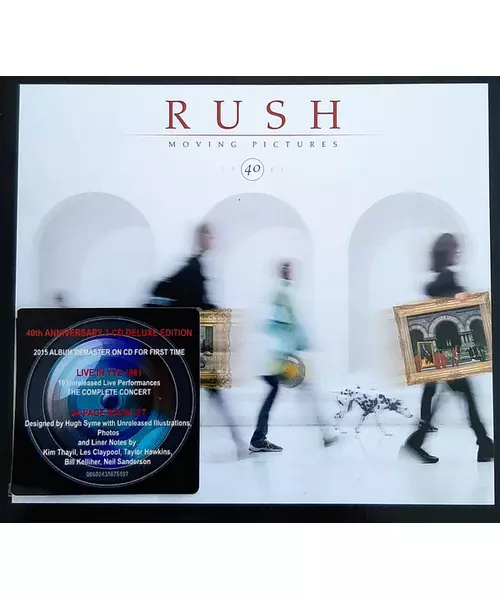 RUSH - MOVING PICTURES - 40TH ANNIVERSARY DELUXE EDITION (3CD)