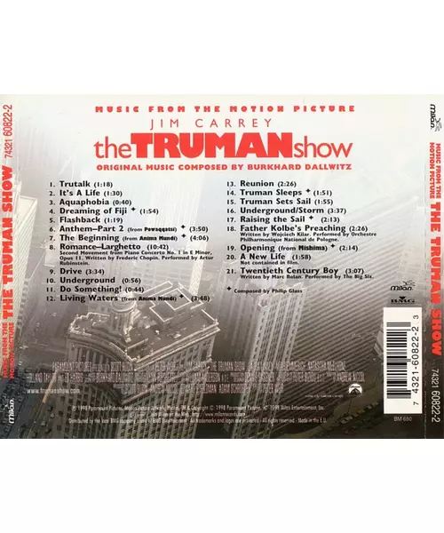 O.S.T. - THE TRUMAN SHOW (CD)