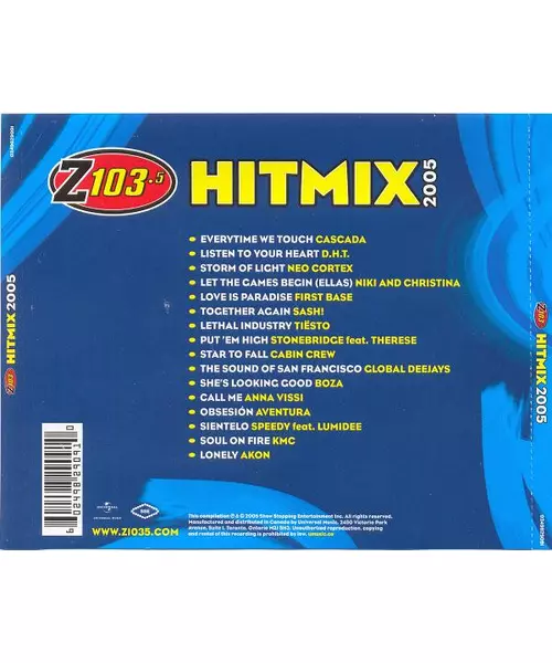 HITMIX 2005 - VARIOUS (CD)