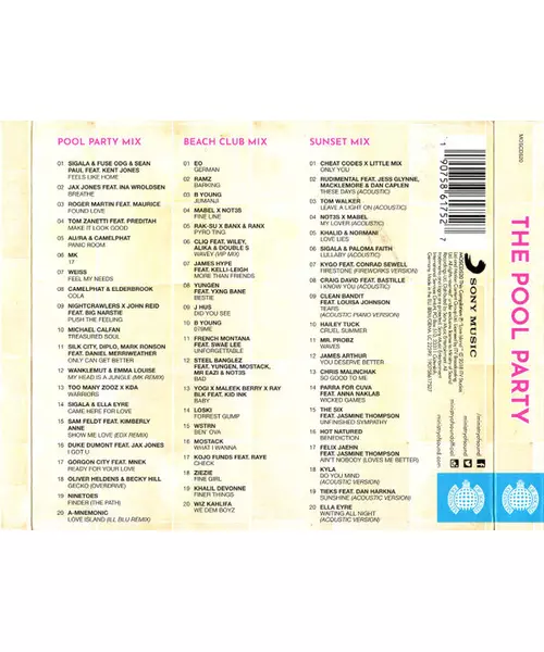 MINISTRY OF SOUND: LOVE ISLAND THE POOL PARTY - VARIOUS (3CD)