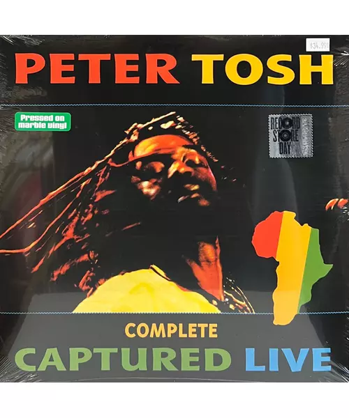 PETER TOSH - COMPLETE CAPTURED LIVE (2LP COLOUR VINYL) RSD 22