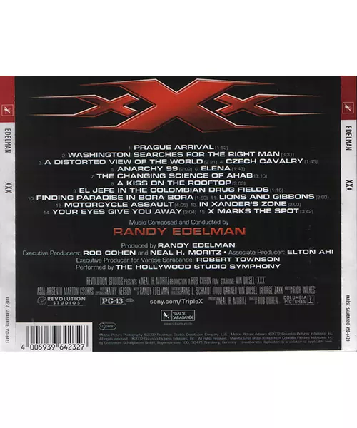 O.S.T. - XXX (CD)