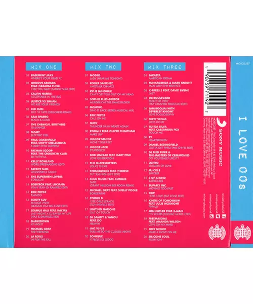MINISTRY OF SOUND: I LOVE 00'S - VARIOUS (3CD)