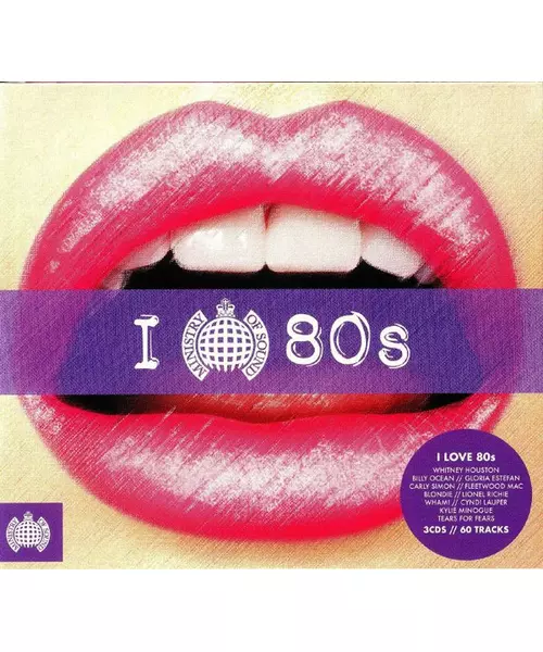MINISTRY OF SOUND: I LOVE 80'S - VARIOUS (3CD)