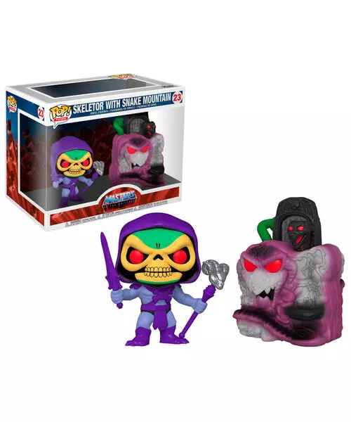 FUNKO POP! TOWN: MASTER OF THE UNIVERSE - SKELETOR WITH SNAKE MOUNTAIN #23 VINYL FIGURE