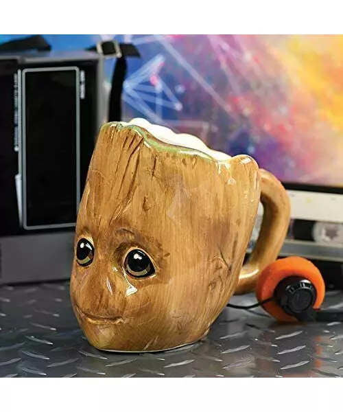 PYRAMID GUARDIANS OF THE GALAXY - BABY GROOT 3D SCULPTED SHAPED MUG 454ml