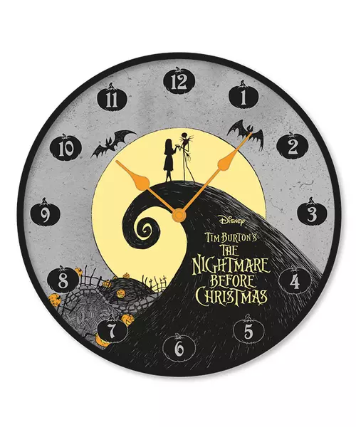 PYRAMID THE NIGHTMARE BEFORE CHRISTMAS - JACK & SALLY WALL CLOCK