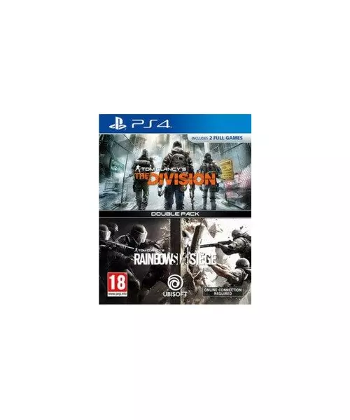 TOM CLANCY'S THE DIVISION + RAINBOW SIX SIEGE DOUBLE PACK (PS4)