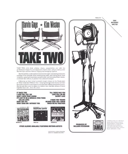 MARVIN GAYE & KIM WESTON - TAKE 2 (LP VINYL)