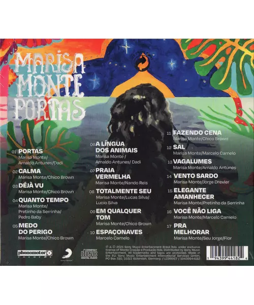 MARISA MONTE - PORTAS (CD)
