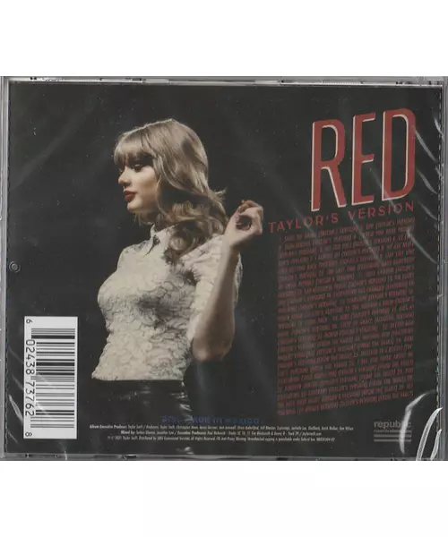 TAYLOR SWIFT - RED (TAYLOR'S VERSION) (CD)