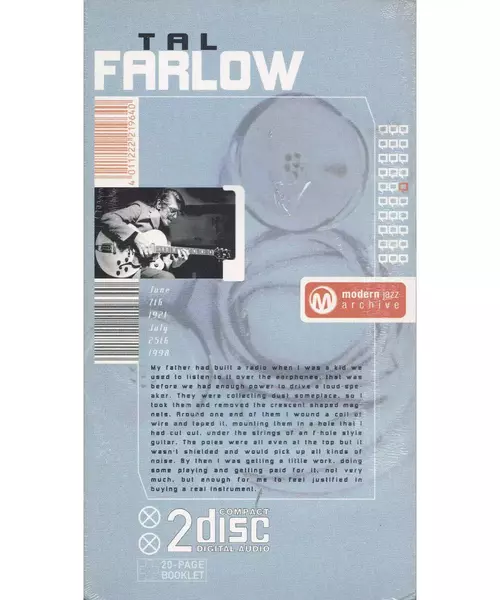 TAL FARLOW - CLASSIC JAZZ ARCHIVE (2CD + 20 PAGE BOOKLET)
