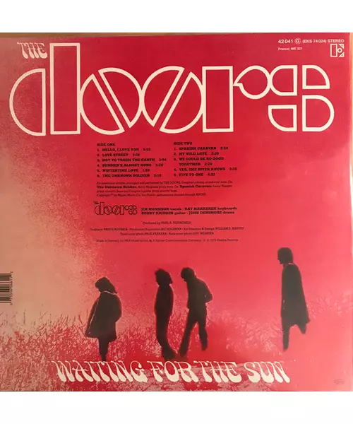 THE DOORS - WAITING FOR THE SUN (LP VINYL)