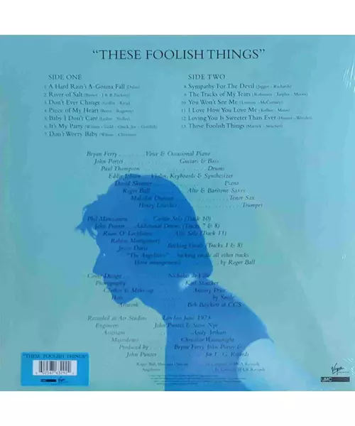 BRYAN FERRY - THESE FOOLISH THINGS (LP VINYL)
