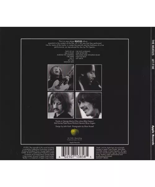 THE BEATLES - LET IT BE (CD)