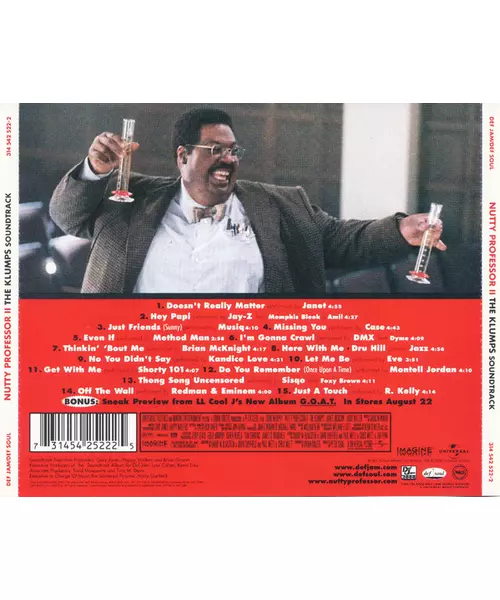 O.S.T - NUTTY PROFESSOR II THE KLUMPS SOUNDTRACK (CD)