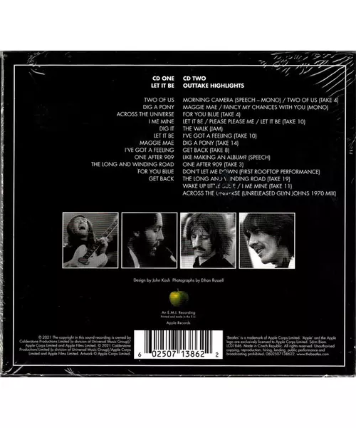 THE BEATLES - LET IT BE (2CD)