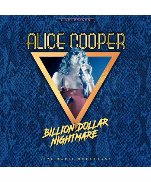 ALICE COOPER - BILLION DOLLAR NIGHTMARE : LIVE RADIO BROADCAST (LP YELLOW VINYL)