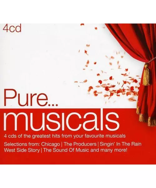 VARIOUS - PURE...MUSICALS (4CD)