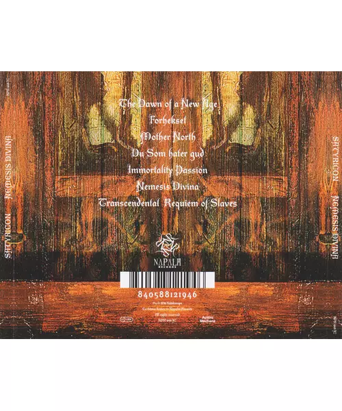 SATYRICON - NEMESIS DEVINA (CD)