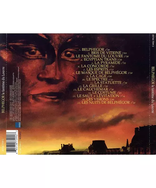 BELPHEGOR - LE FANTOME DU LOUVRE OST (CD)