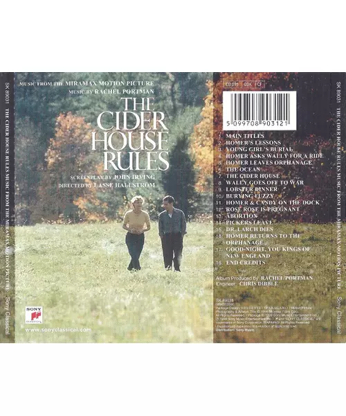CIDER HOUSE RULES - OST (CD)
