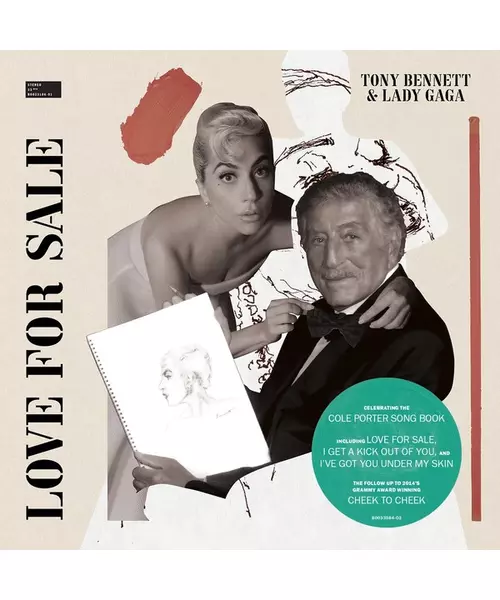 LADY GAGA & TONY BENNETT - LOVE FOR SALE (CD)