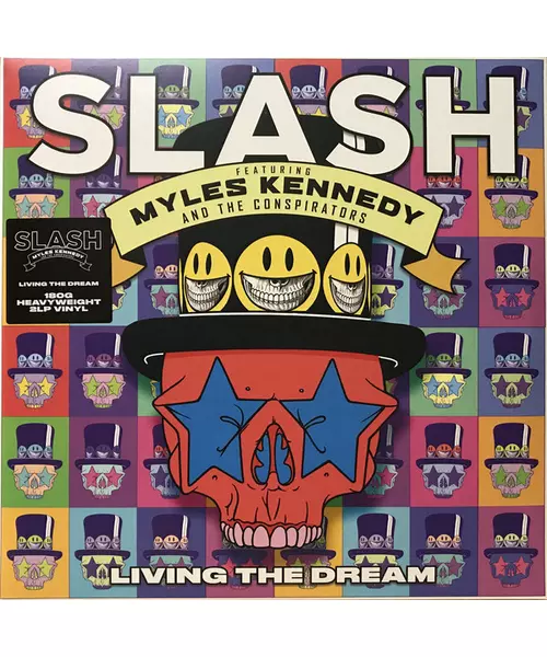 SLASH Feat. MYLES KENNEDY AND THE CONSPIRATORS - LIVING THE DREAM (2LP VINYL)