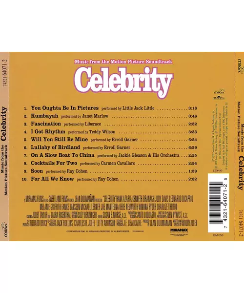 CELEBRITY - OST (CD)
