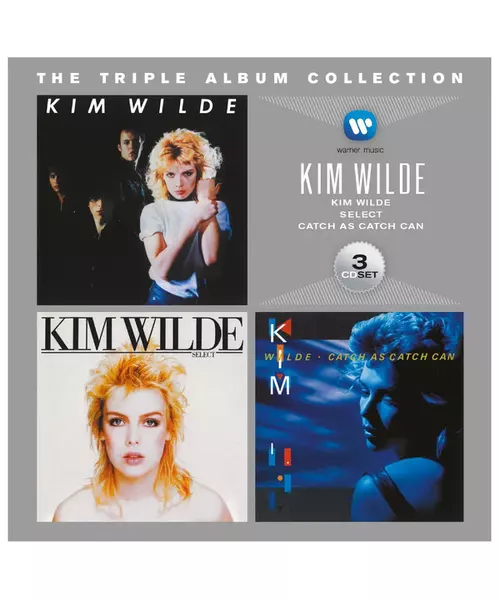 KIM WILDE - THE TRIPLE ALBUM COLLECTION (3CD)
