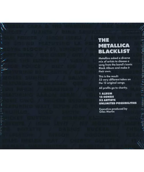 VARIOUS - THE METALLICA BLACKLIST (4CD)