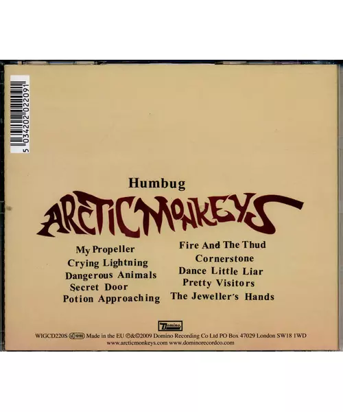 ARCTIC MONKEYS - HUMBUG (CD)