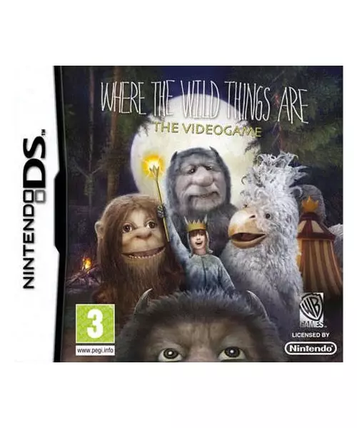 WHERE THE WILD THINGS ARE THE VIDEOGAME (NDS)