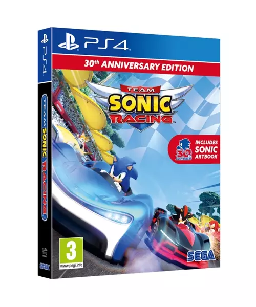 TEAM SONIC RACING - 30th ANNIVERSARY EDITION (PS4)