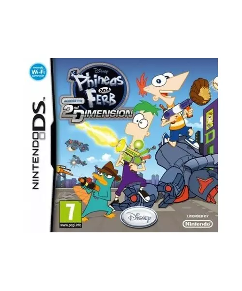 PHINEAS & FERB ACROSS THE 2ND DIMENSION (NDS)