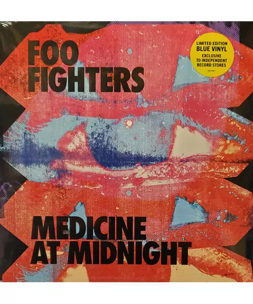 FOO FIGHTERS - MEDICINE AT MIDNIGHT {LIMITED EDITION} (LP BLUE VINYL)