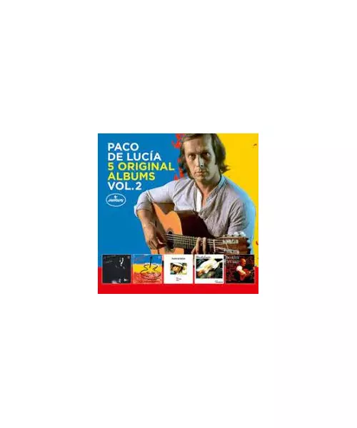 PACO DE LUCIA - 5 ORIGINAL ALBUMS VOL.2 (5CD)