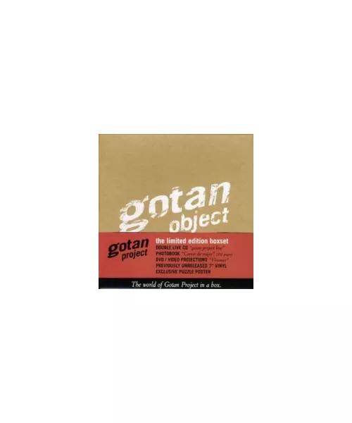 GOTAN PROJECT - THE WORLD OF GOTAN PROJECT IN A LTD EDITION BOXSET (2CD + DVD + BOOK + 7'' VINYL+ PUZZEL POSTER)