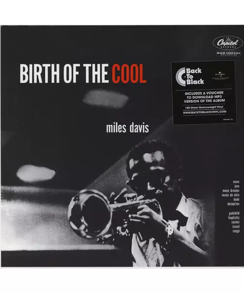 DAVIS MILES - BIRTH OF THE COOL (LP VINYL)