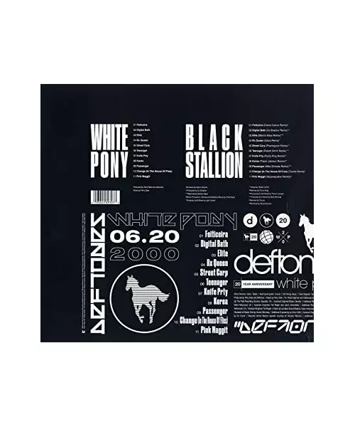 DEFTONES - WHITE PONY 20th Anniversary Edition (4LP VINYL)