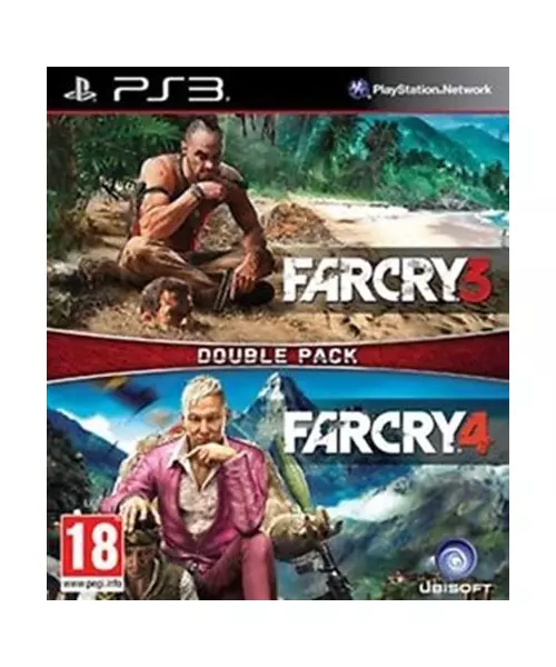 FARCRY 3 + FARCRY 4 - DOUBLE PACK (PS3)