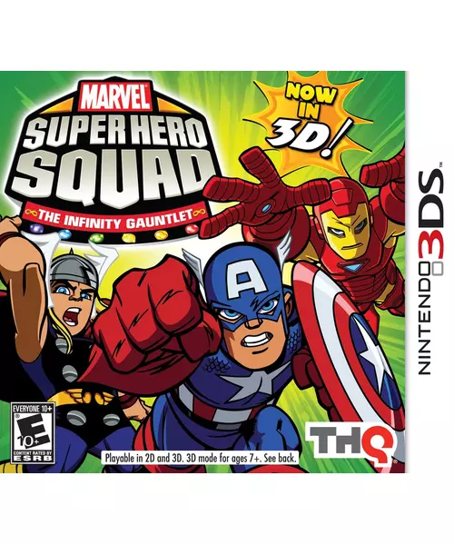 MARVEL SUPER HERO SQUAD INFINITY GAUNTLER (3DS)