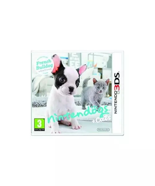 NINTENDOGS + CATS: FRENCH BULLDOG & NEW FRIENDS (3DS)
