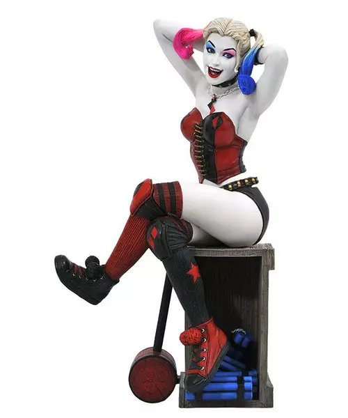 DIAMOND SELECT TOYS DC GALLERY - SUICIDE SQUAD HARLEY QUINN PVC 20cm STATUE