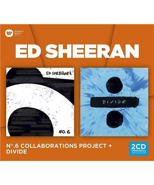 ED SHEERAN - NO.6 COLLABORATIONS PROJECT & DIVIDE (2CD)