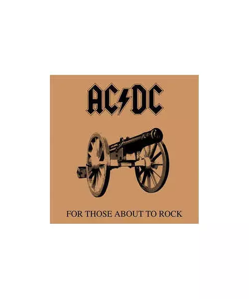 AC/DC - FOR THOSE ABOUT TO ROCK (WE SALUTE YOU)  (LP VINYL)