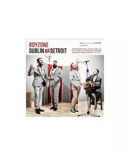 BOYZONE - DUBLIN TO DETROIT (CD)
