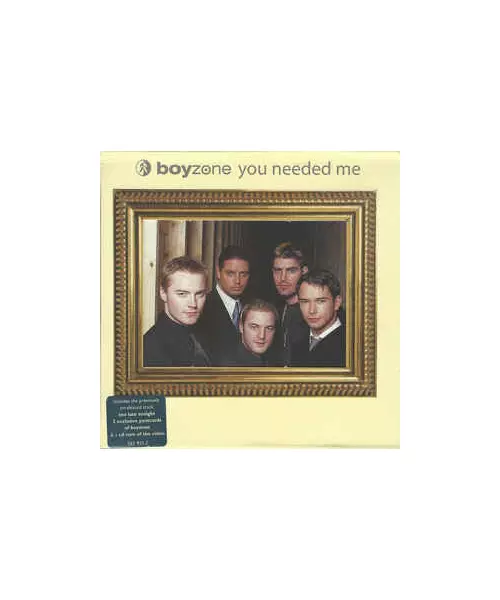 BOYZONE - YOU NEEDED ME (CDS)