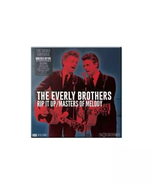 THE EVERLY BROTHERS - RIP IT UP / MASTERS OF MELODY (LP VINYL)